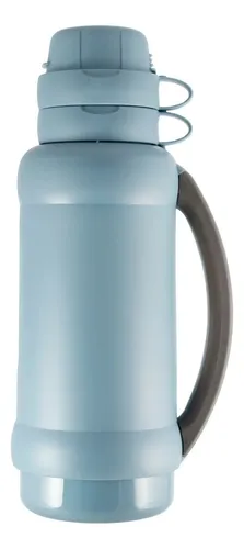 Thermo Líquido 1lt New Stone Matero Thermos Gris Claro