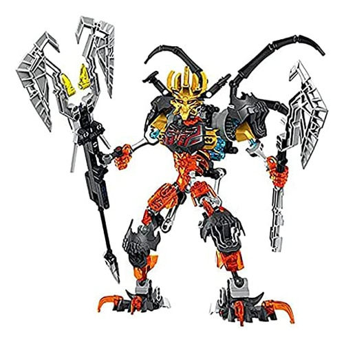 Bionicle Bionic Man Skeleton Warrior Compatible Con Las Prin