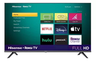 Pantalla Smart Tv Hisense 43 Pulgadas Full Hd Roku 43h4030f3