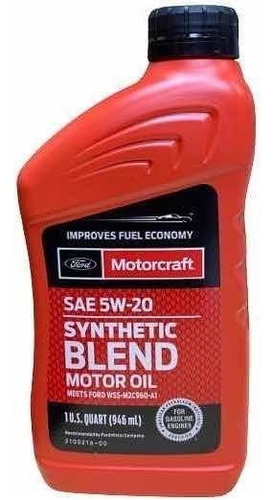 Aceite 5w20, 5w30 Y 10w30 Semisintetico Motorcraft Original