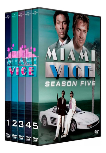 División Miami (miami Vice) Serie Tv Completa