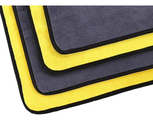 6 Toallas Paños Microfibra Absorbentes Para Auto Ultragrueso