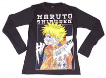 Comprar Remeras Manga Larga Brilla En La Oscuridad Naruto Y Otros!