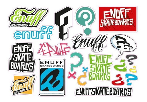 Sticker Para Skate Enuff