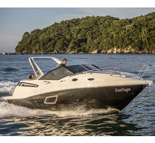 Lancha Focker 330 Gt Black Parelha Motor 4.5 250hp B3 Enca