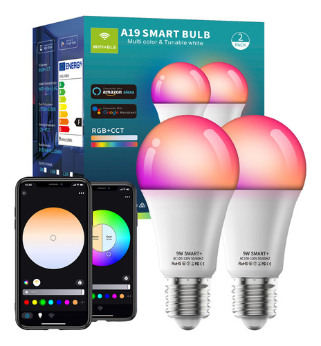 Lâmpada Inteligente Rgb Color Vibe