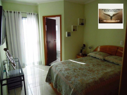 Imagem 12 de 18 de Sobrado Com 03 Dormitórios ( 1 Suíte ) 02 Vagas De Garagem , Espaço Gourmet Residencial À Venda, Vila Lucinda, Santo André. - So0063