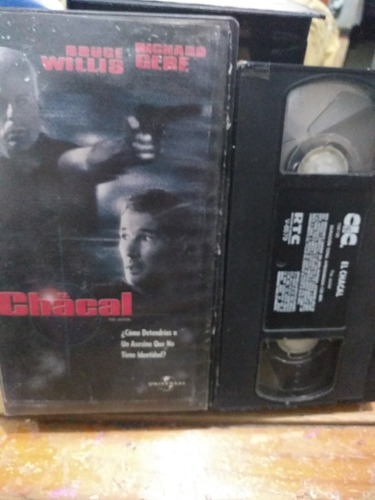 Película Vhs El Chacal Bruce Willis