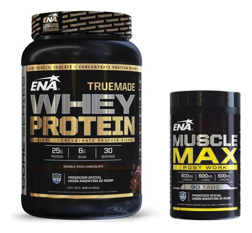 Ena Sport Truemade 2lb + Ena Sport Amino 4500 150 Tabs