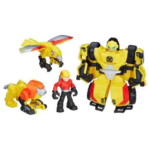 Boneco Transformers Rescue Bots Time De Resgate - Bumblebee 