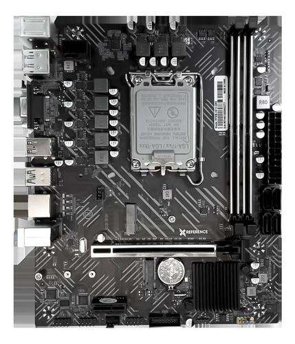 Placa Mãe Reference H610-gm2 M.2 Intel Lga 1700 Matx Ddr4