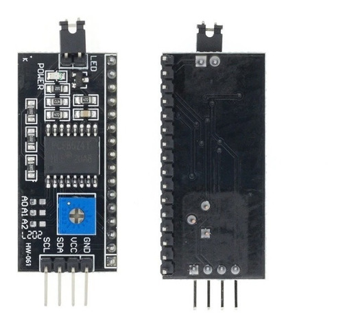 2 Pzas Interface De Conversion Lcd A I2c Iic Arduino