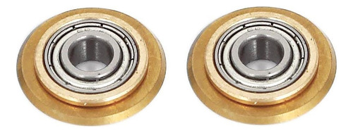 2pcs Titanium Coated Tile Rotary Ball Bearing Cutting W...