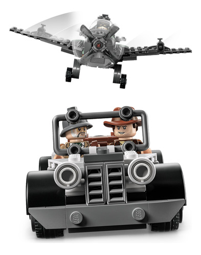 Lego Indiana Jones Persecucion Del Avion Caza # 77012 Replay