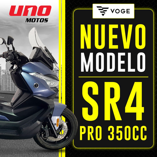 Voge Sr4 Pro 350 Moto Scooter 0km 2024 Con Frenos Abs