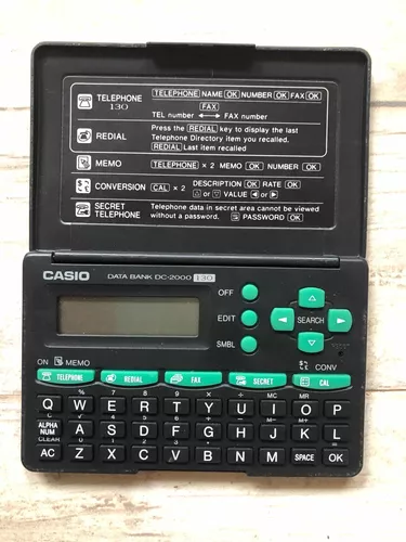 Agenda Electrónica Casio Databank Dc-2000