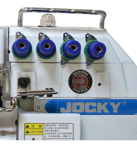 Imagen 5 de 10 de Overlock 5 Hilos Con Motor De Clutch Jocky Jk757f-516m2-35