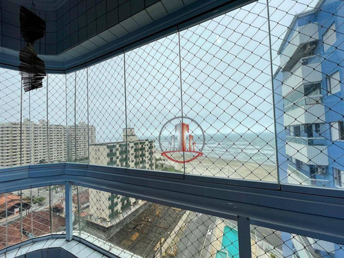 Imagem 11 de 19 de Apartamento De 1 Dormitório Em Praia Grande, Vista Total Para O Mar - Ap2747