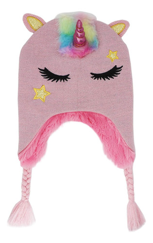 Gorro De Unicornio De Invierno Para Niñas Y Niños, Gorro De 