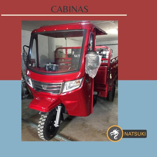 Motocarro Natsuki Furgon Con Cabina