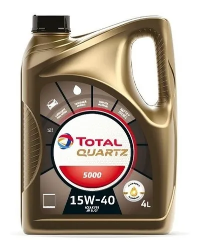 comprar Total Quartz 5000 15w40 X 4 L