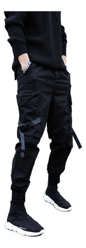 Jogger Cargo Jeans Para Hombre Pantalón Casual / Streetwear