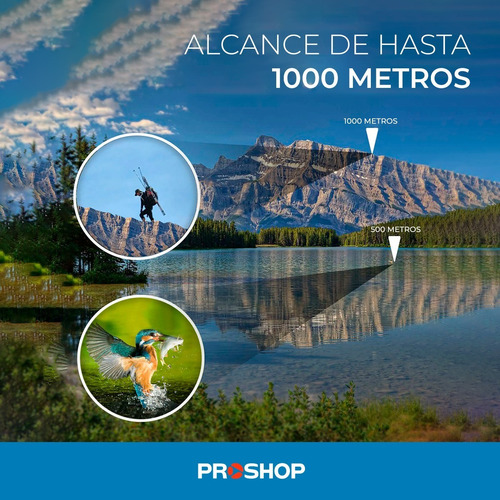 Imagen 3 de 10 de Binoculares Larga Vista Potente Prismatico 20x50 Bak-4 Modelo Nuevo