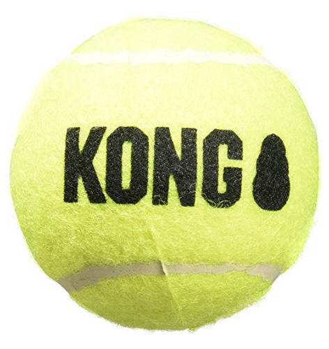 Kong Air Dog Squeakair Pelotas De Tenis De Juguete Para Perr