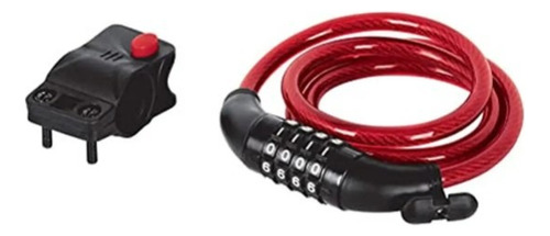 Candado Hermex Para Bicicleta Cable 1.20 Mts Cod 43625