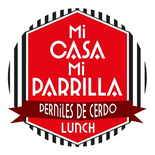 Pernil D/cerdo Fileteado + Empanaditas /salsas /pan 5 Pers