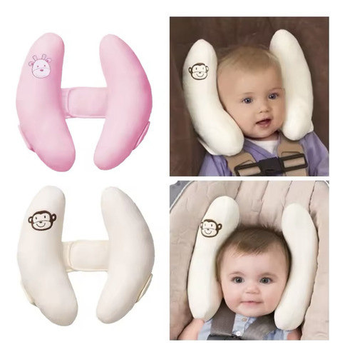 Almohada De Coche Para Bebe Soporte Cabeza Seguridad
