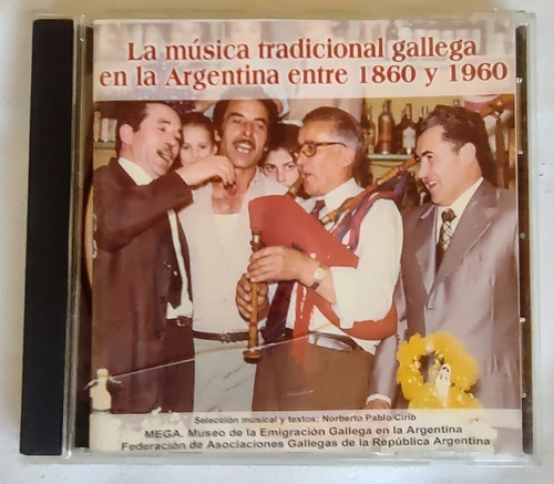 La Musica Tradicional Gallega En Argentina  Cd Impecable 