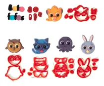 Comprar Kit Cortadores Bolofofos Bolo Fofos Modular Pasta Cupcake