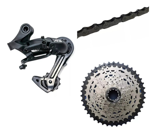 Kit Transmision Ltwoo 8 Velocidades Compatible Con Shimano