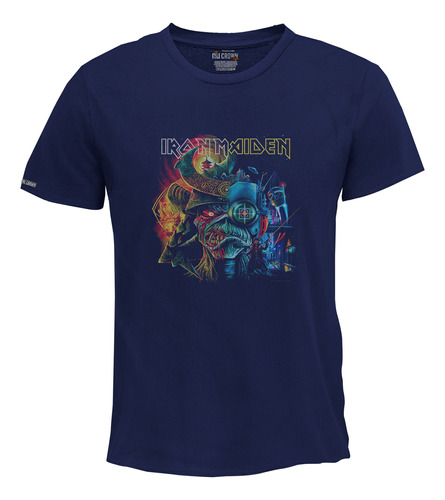 Camiseta Iron Maiden Eddy Trooper Metal Rock Bto