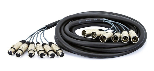 Multicabos Xlr 28 Vias Cirilo Cabos - 25 Mt