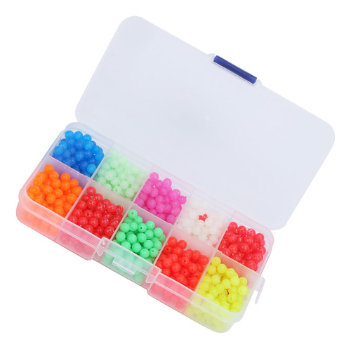 Tapón De Pesca Luminous Block Beads, 1000 Unidades, Frijoles