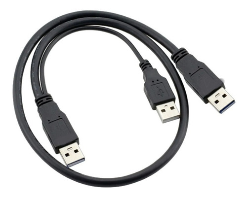 Cable Usb 2.0 Para Discos Duros  Y  42 Cm De Largo