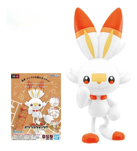 Maqueta Figura Pokemon Scorbunny Y Flambino Bandai La Plata