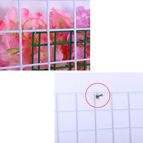 4pcs Decoração De Painéis De Parede De Flores De Local De