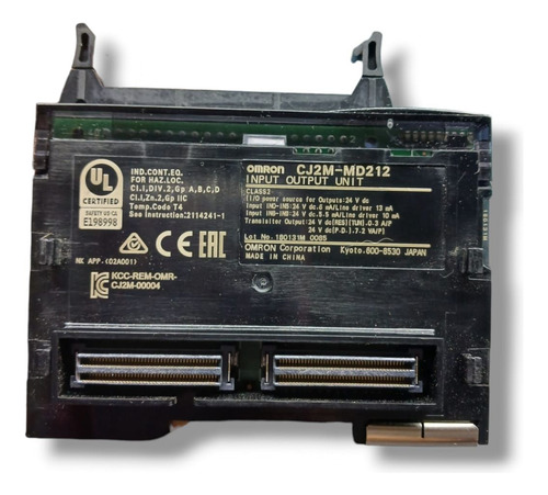 Omron Cj2m-md212 Input Output Unit