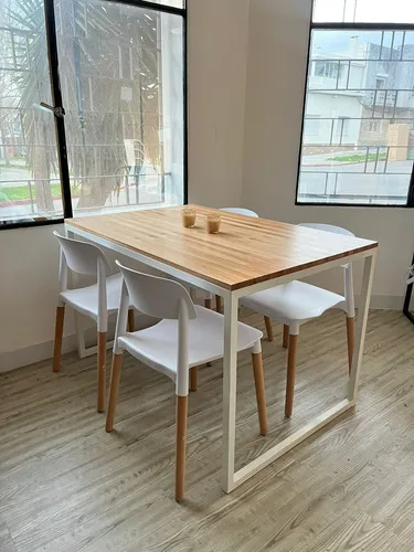 Silla De Comedor Belloch Eames X 1 Tu Idea - Varios Colores Blanco Blanco