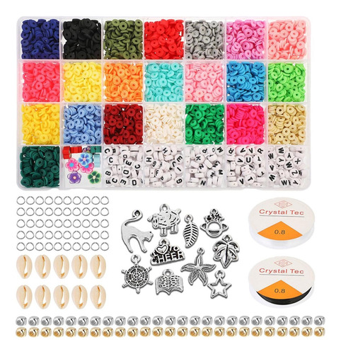 5162 Piezas De De Arcilla Para Pulseras, Accesorios Para