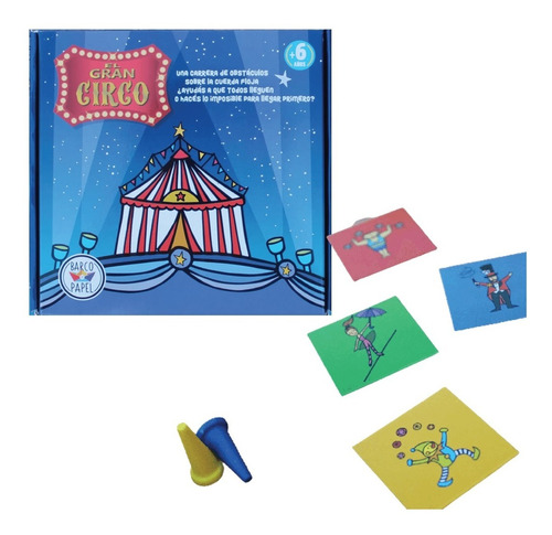 Juego De Mesa El Gran Circo Barco De Papel