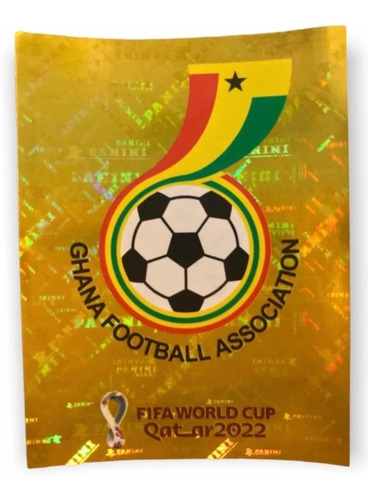 Escudo De Ghana Mundial Qatar 2022 Original Panini 