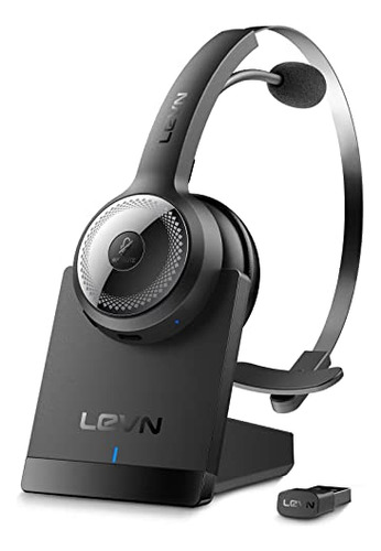 Audífonos Bluetooth 5.0 Levn, Micrófono Ai, 35hrs, Usb,