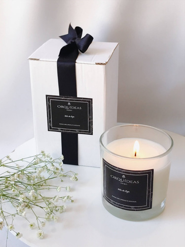 Vela Cera Soja Aromática Artesanal Regalo
