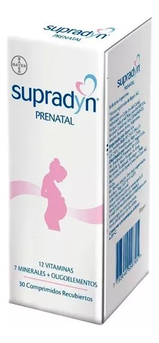 Multivitaminico Supradyn Prenatal Vitaminas Embarazo