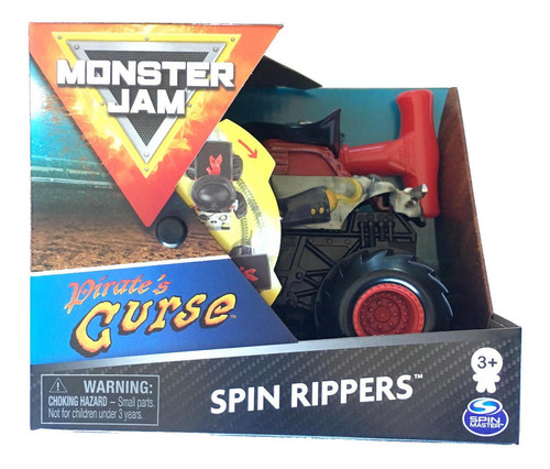 Monster Jam - Pirates Curse - Escala 1:43 - Spin Rippers