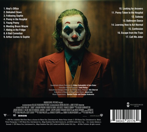 Imagen 3 de 3 de Joker (original Motion Picture Soundtrack)